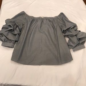 Off the shoulder blouse